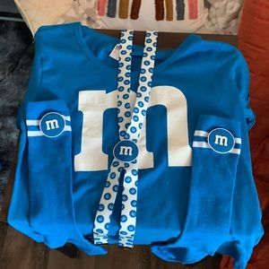 Blue M & M set